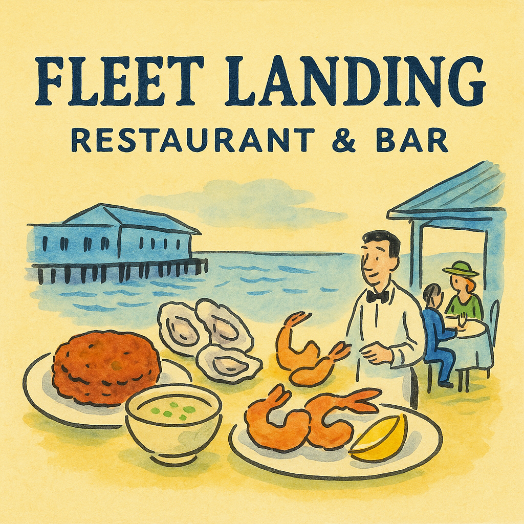 Fleet Landing Restaurant & Bar logo