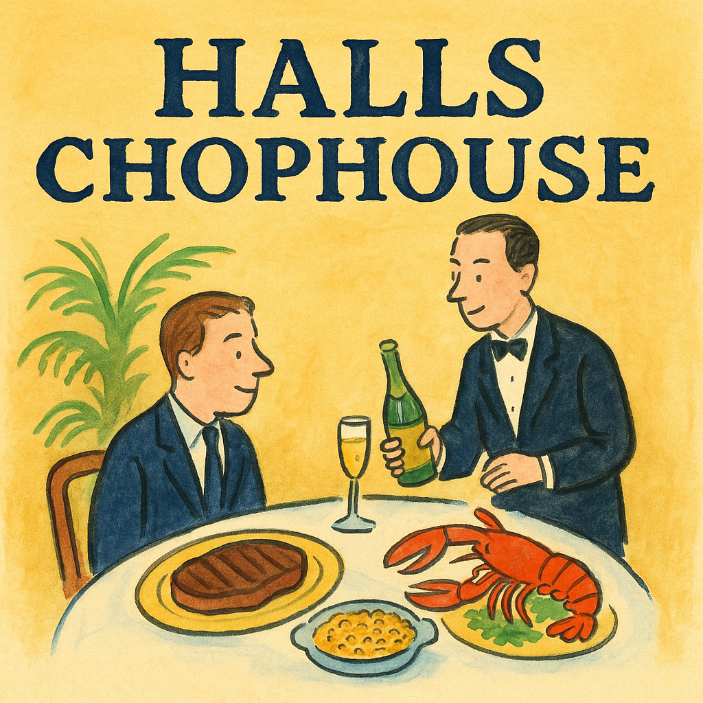 Halls Chophouse logo